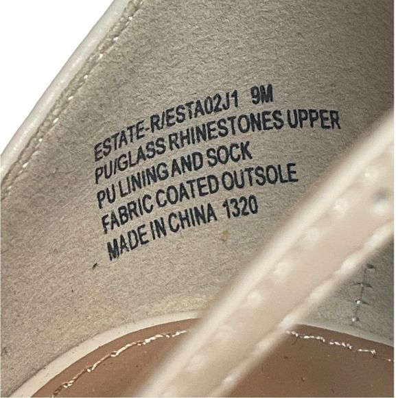 Madden Girl ESTATE Heeled Sandals with glass rhinestone details Size 9 - Picture 8 of 11